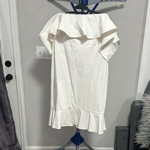 Forever 21 Cream Off-Shoulder Wedding Dress